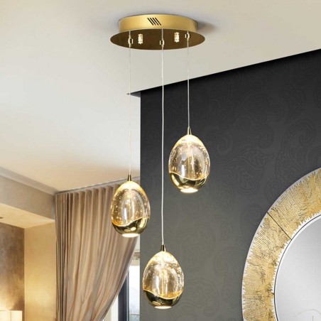 3 - Light Cluster LED Pendant Rocío (15W)