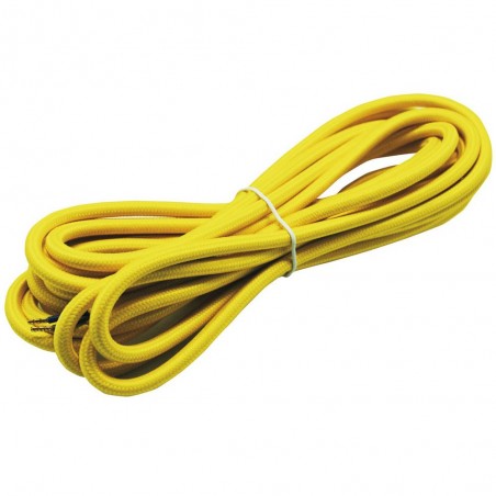 Cable textil YELLOW