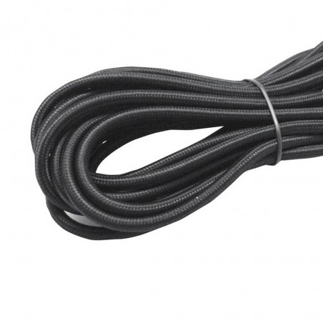 Cable textil black