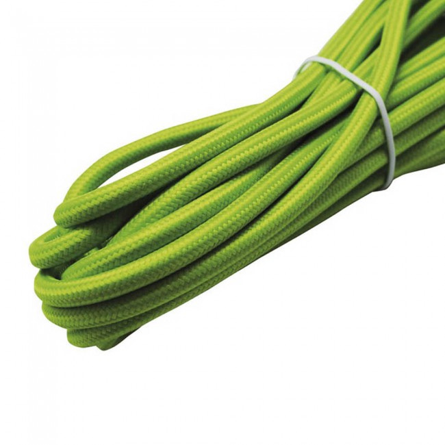 Cable roll textil green