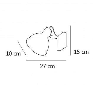 Aplique de pared Factor