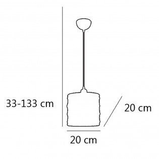 Lámpara de techo Rabat