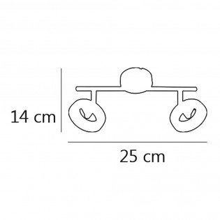 Regleta LED Natal (2 luces)
