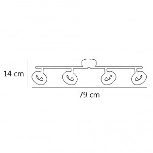 Regleta LED Natal (3 luces)