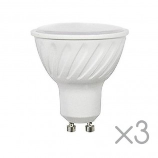 Pack 3 Bombillas LED GU10 6.2 W (Luz neutra)