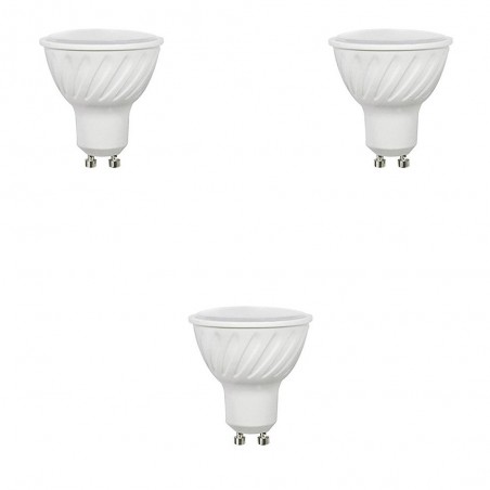 Pack 3 Bulbs LED GU10 6.2 W (Neutral light)