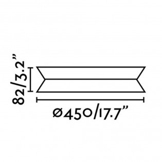 Plafón LED Tender (24W)