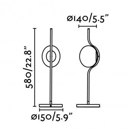 Table lamp Le Vita (6W)