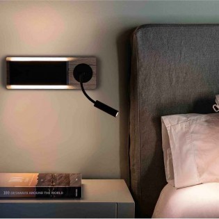 Wall light with reader LED Mood (6+1.5W)