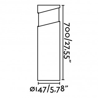 Baliza de exterior Block