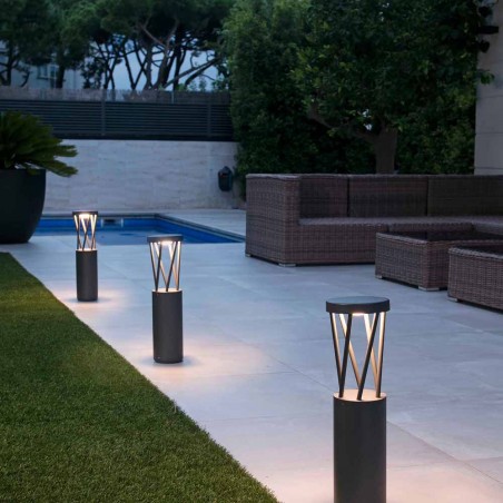 Outdoor Bollard light LED Twist (10W)
