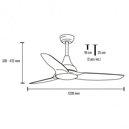 Ventilador Leveche