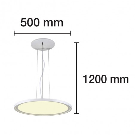 Lámpara colgante LED Regulable (36W)