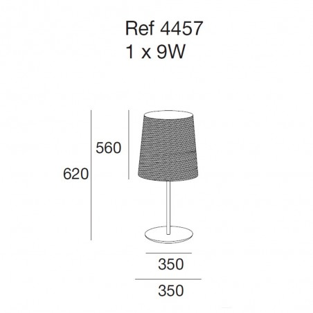 Table lamp Naaf