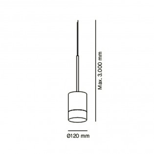 Ceiling light Third by Milan Lighting. Made in Barcelona. 