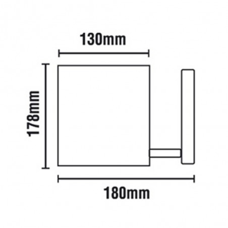 Aplique de pared Alexandra Wengue