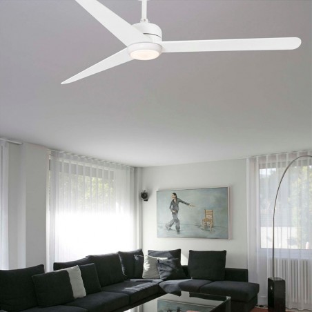 Ventilador con luz LED Nu (18W)