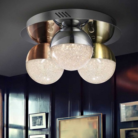 Plafón Sphere LED (3 luces)