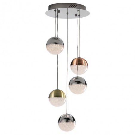 Pendant light LED Sphere (5 lights)