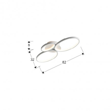 Plafón LED Sios (36W)