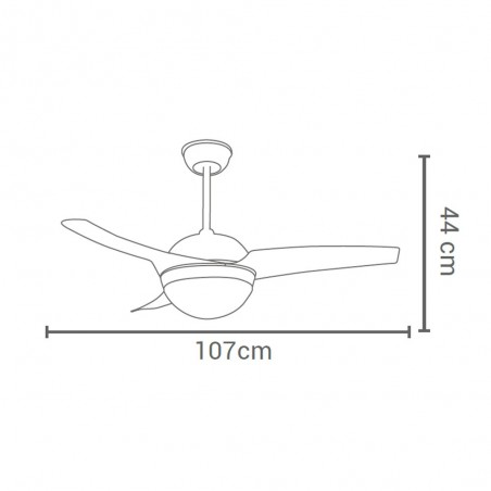 Ceiling Fan Newton LED (18W)