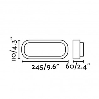 Aplique exterior LED Fred (11W)