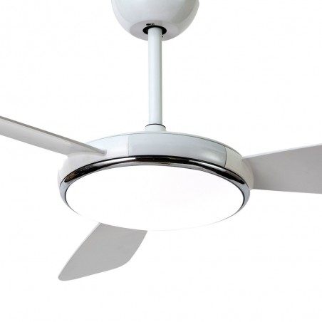 Ventilador con luz LED Leste