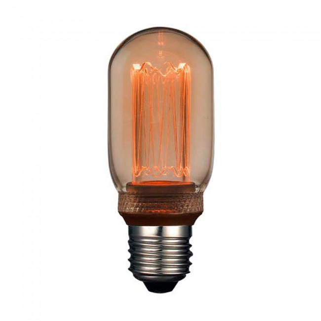 E27 LED Tube Decorative Filament Bulb (4W)