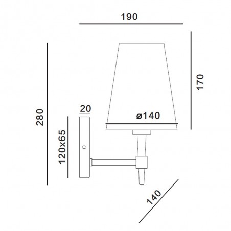 Wall Light Zaragoza
