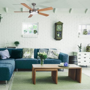 Ventilador Conte Níquel