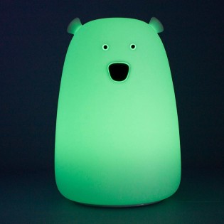 LUZ NOCTURNA SILICONA LED CON USB OSO