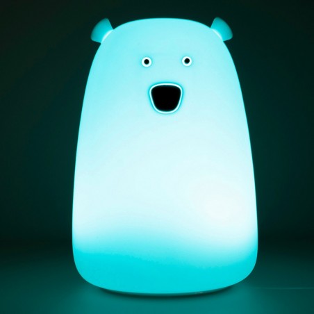 Bear LED Children's Night Lamp (Blue)