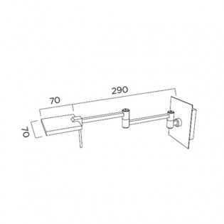 LED-Wandleuchte DEL (5W)