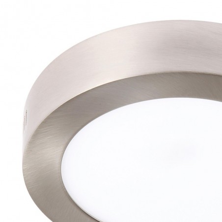 Ceiling Flush Light Surf (Nickel)