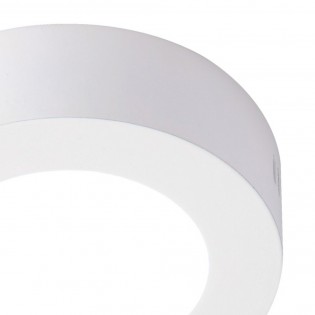 LED Circular Ceiling Flush Light Surf (White)