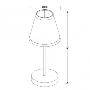 Lámpara de mesa infantil Caramelos