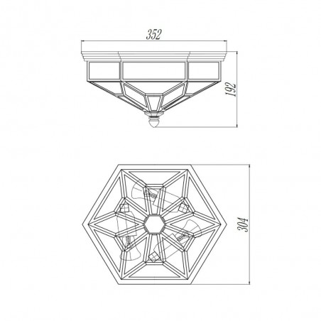 Classic Flush Light Zeil