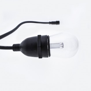 Guirnalda para exteriores con panel solar