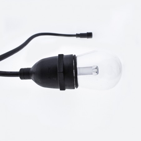Guirnalda para exteriores con panel solar