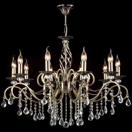 Lámpara de araña Royal Classic Grace (10 luces)