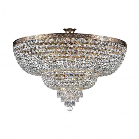 Crystal Flush Mount Chandelier Palace III