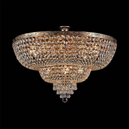 Crystal Flush Mount Chandelier Palace III