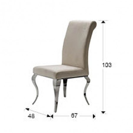 Silla de comedor Barroque II