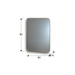 Espejo de pared Orio (81x61)