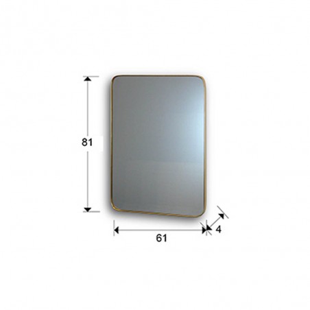 Espejo de pared Orio (81x61)