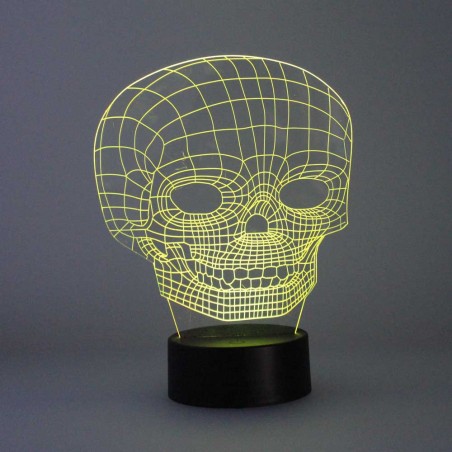 Night Light 3D LED Skull (2.5W)