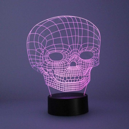 Night Light 3D LED Skull (2.5W)