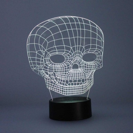 Night Light 3D LED Skull (2.5W)