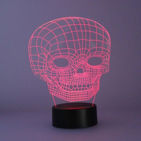 Night Light 3D LED Skull (2.5W)