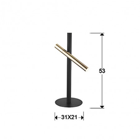 Table lamp LED Rods (2x5W)